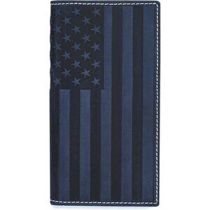 Classic Leather USA Flag Wallet – Stylish & Functional For Men's